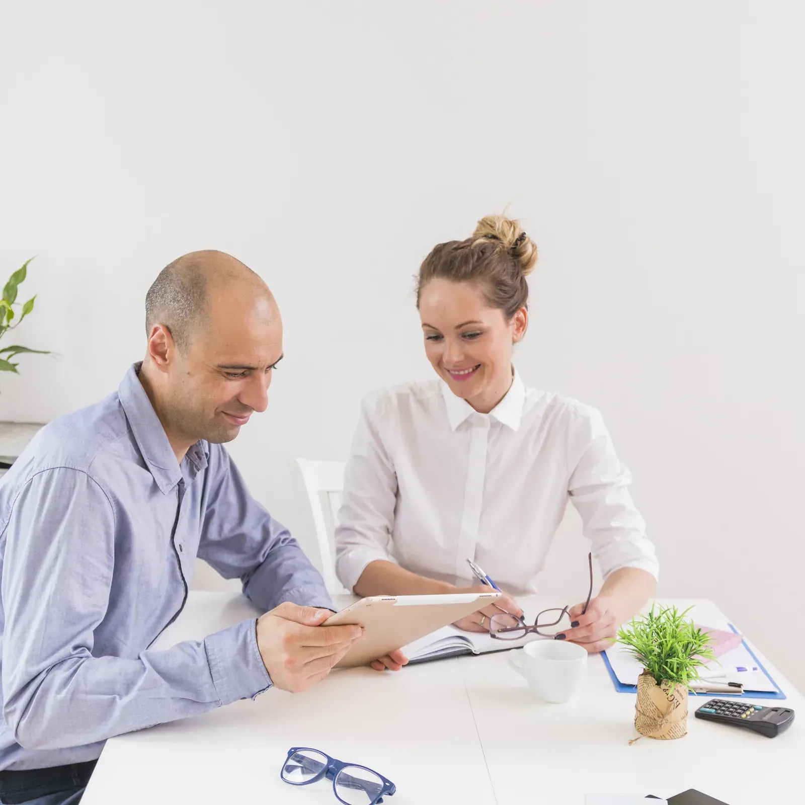 Courtier en assurances en activité
