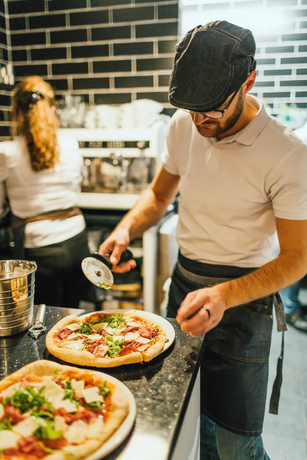Pizzeria en activité